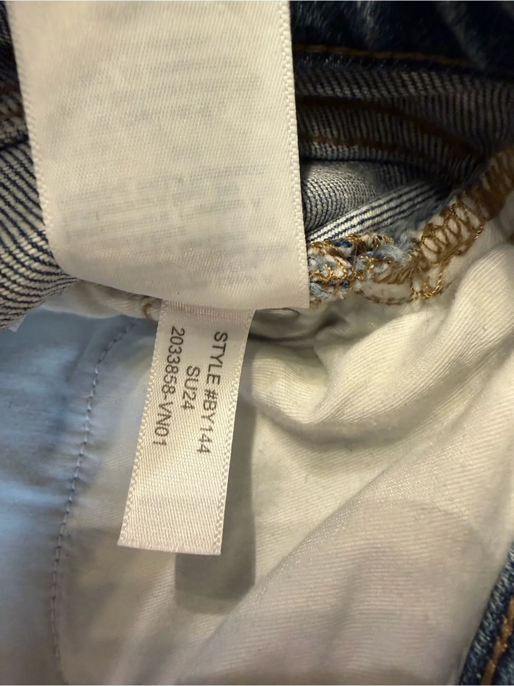 J. Crew light wash